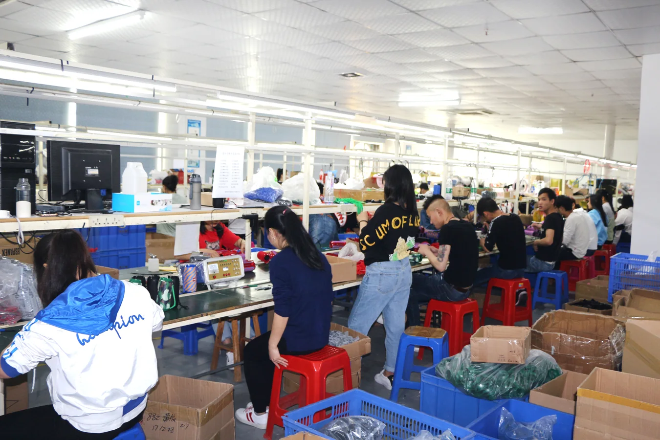 T&G Bluetooth speaker factory production and company strength